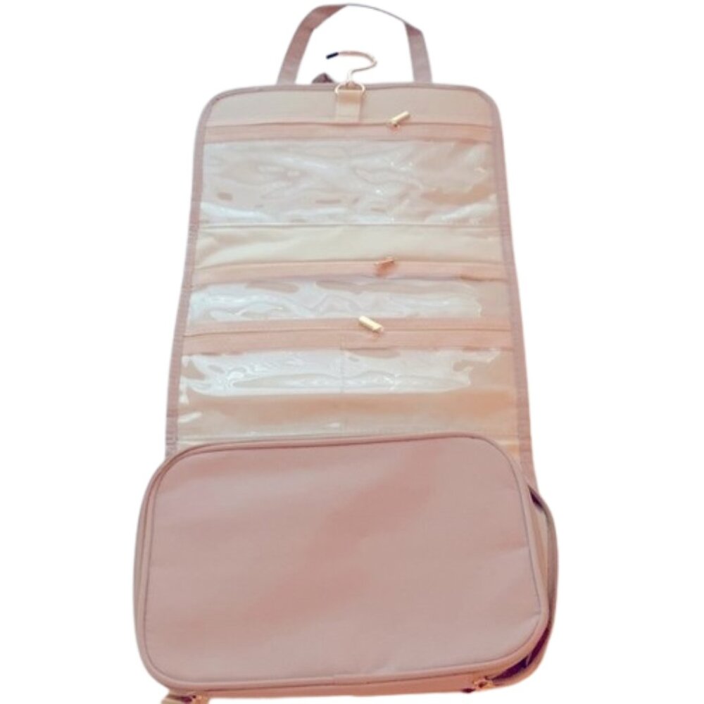 Beige Hanging Travel Organizer